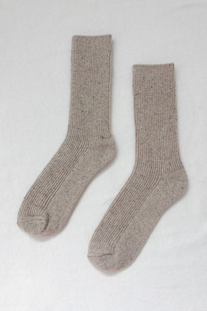 Winter Sparkle Socks (Champagne) by Le Bon Shoppe