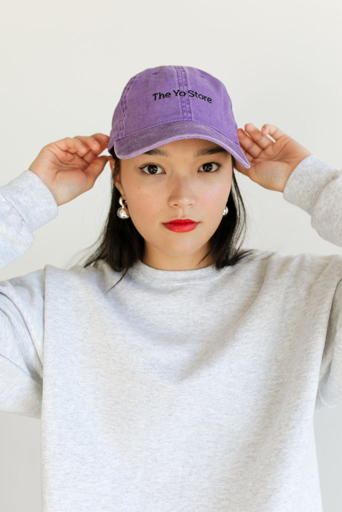 The Yo Store Cap (Purple) by Intentionally Blank