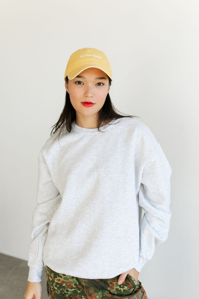 Yo Portland Cap (Butter) by Intentionally Blank