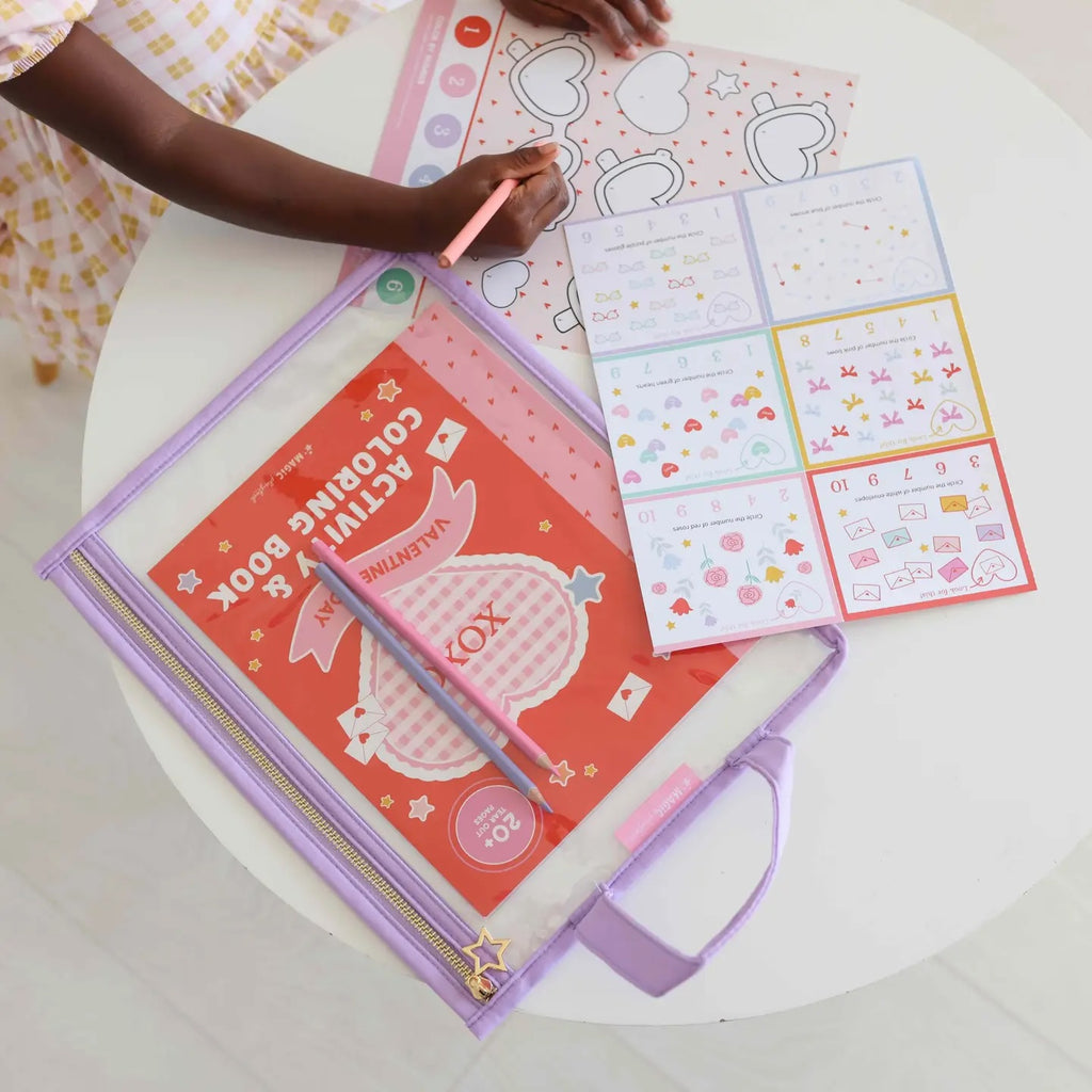 Valentine's Activity Book by MagicPlaybook