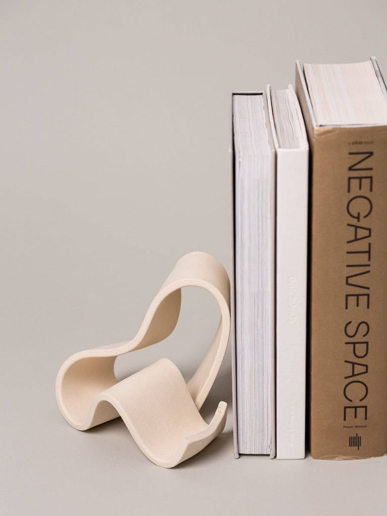 Fettu Bookend Set (Bone) by Virginia Sin