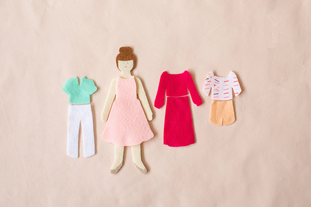 Felt Doll Starter Set (Various) by Lowercase Toys