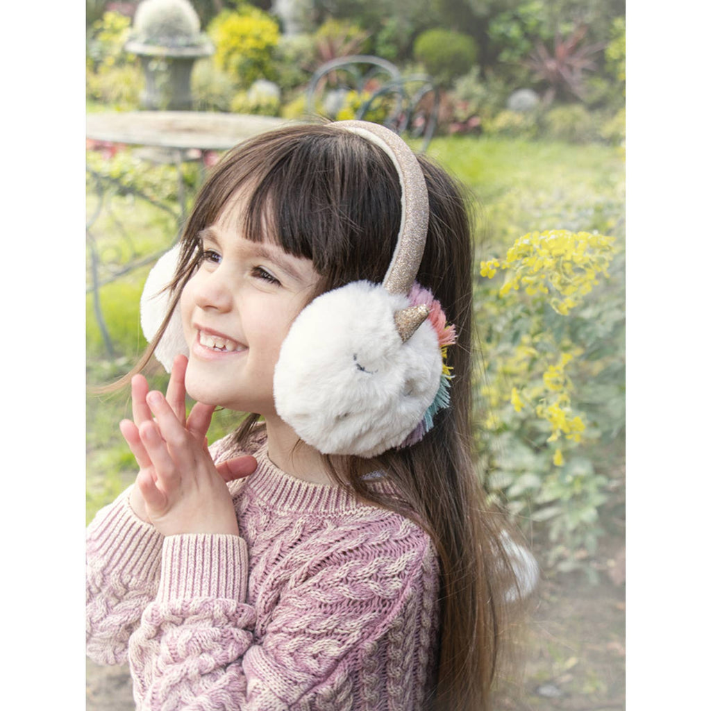 Rainbow Unicorn Earmuffs by Rockahula Kids US