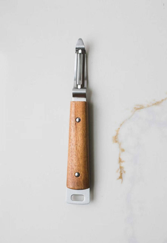 Heirloom Wooden Handled Peeler by Fodory
