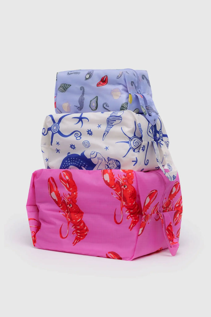 3D Zip Set (Sea Creatures) by Baggu