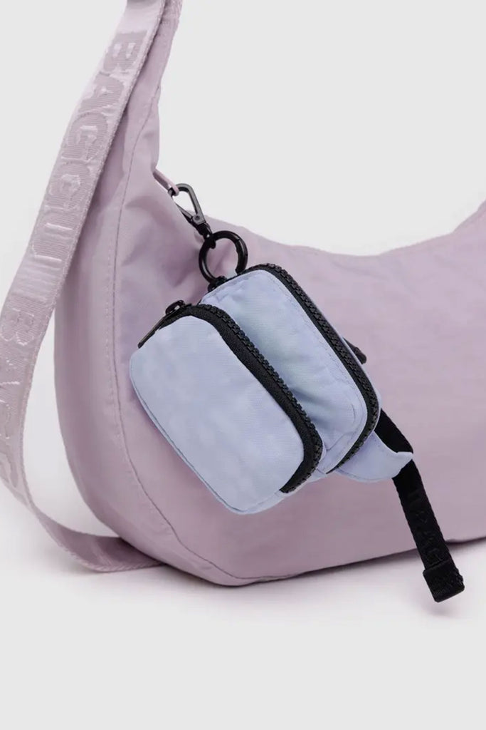 Fanny Pack Bag Charm (Lavender Grey) by Baggu