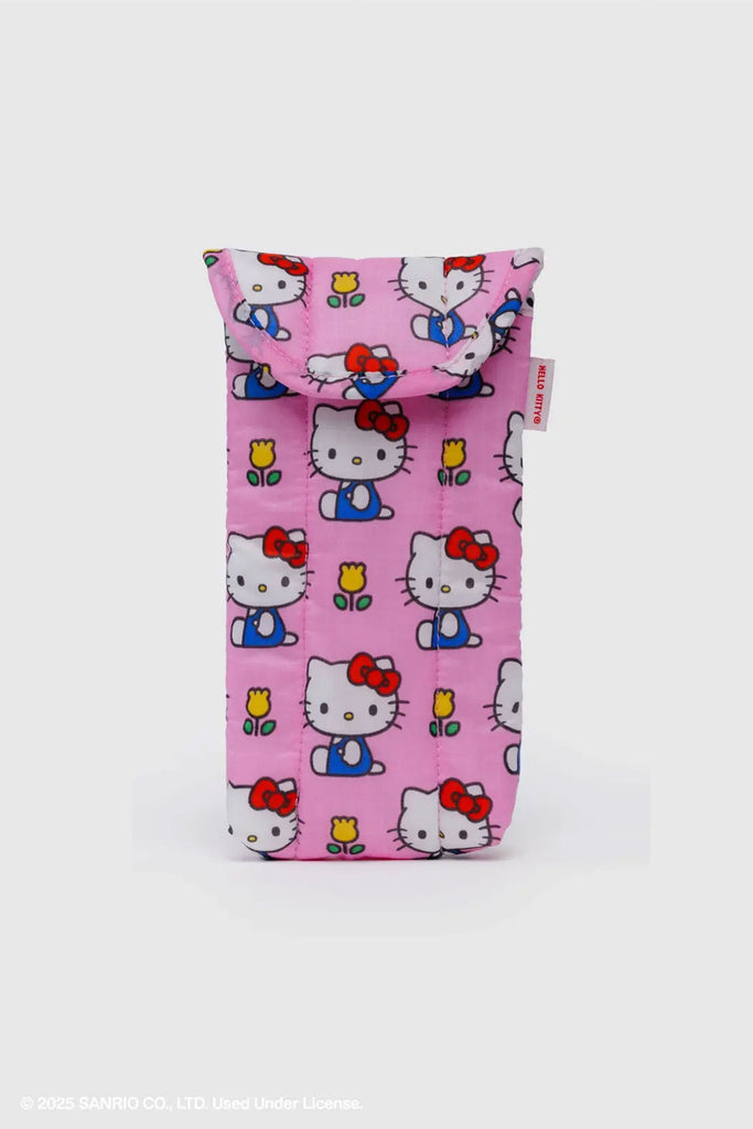 Puffy Glasses Case (Hello Kitty Pink) by Baggu