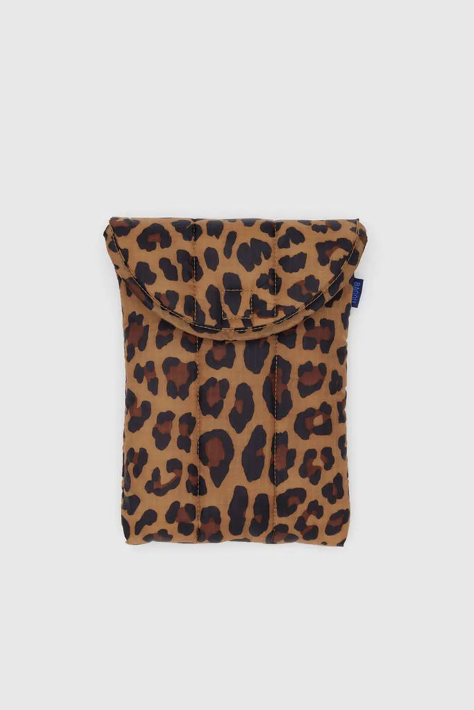 Puffy Tablet Sleeve (Leopard) by Baggu