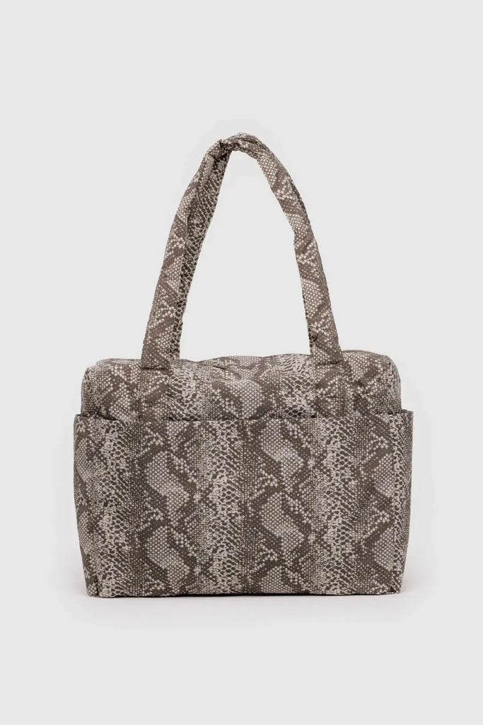 Small Cloud Carry On (Snakeskin) by Baggu