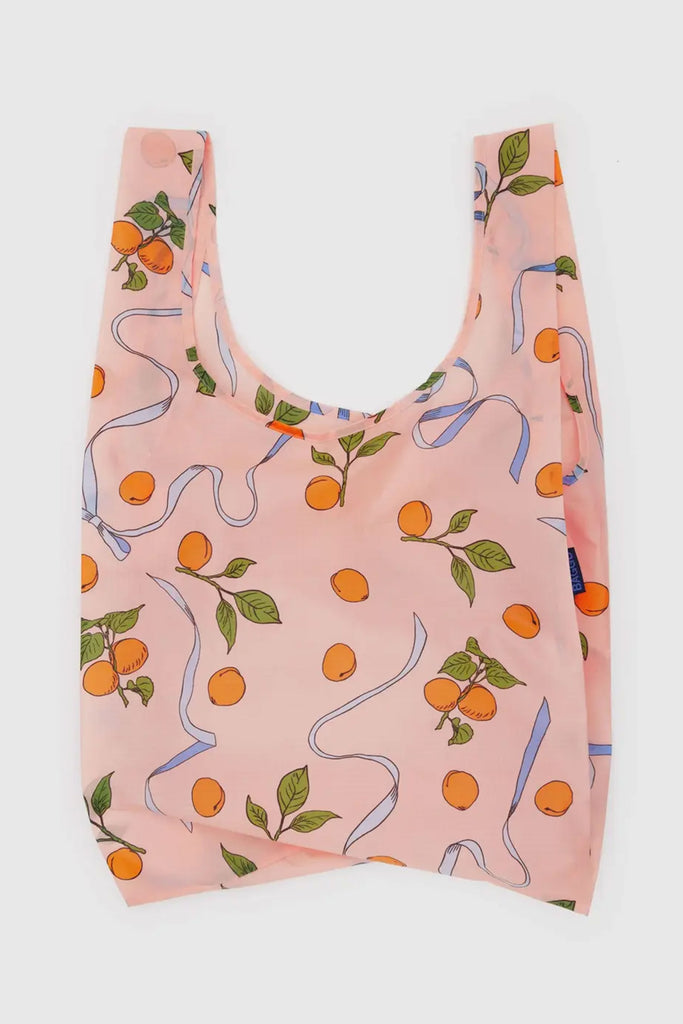 Standard Reusable Tote (Apricots & Ribbons) by Baggu