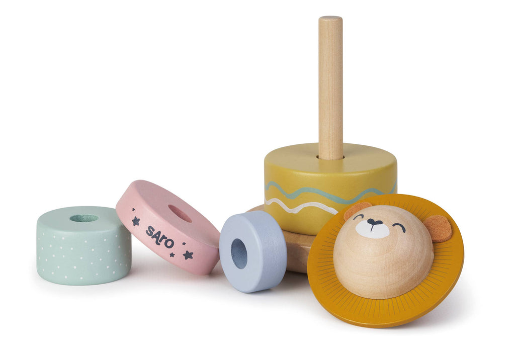 Wooden Stacking Toy by Saro / Kalencom