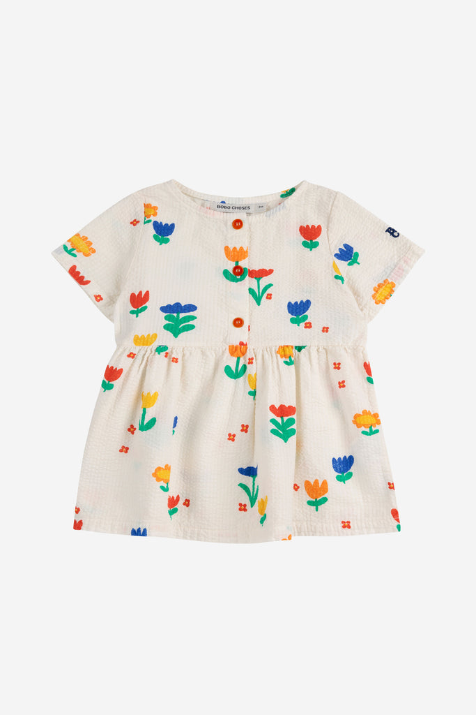 Garden Party Woven Dress (Baby) by Bobo Choses