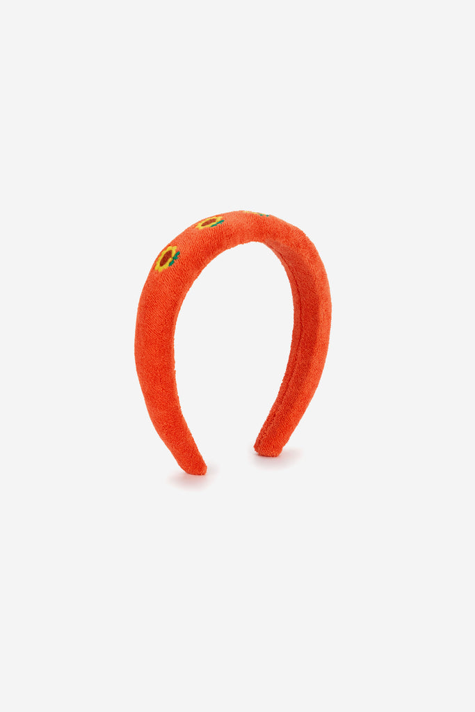 Sunflower Embroidered Headband by Bobo Choses