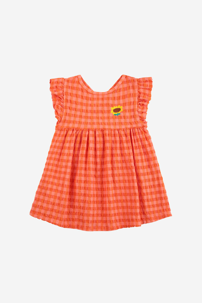 Vichy Woven Dress (Baby) by Bobo Choses