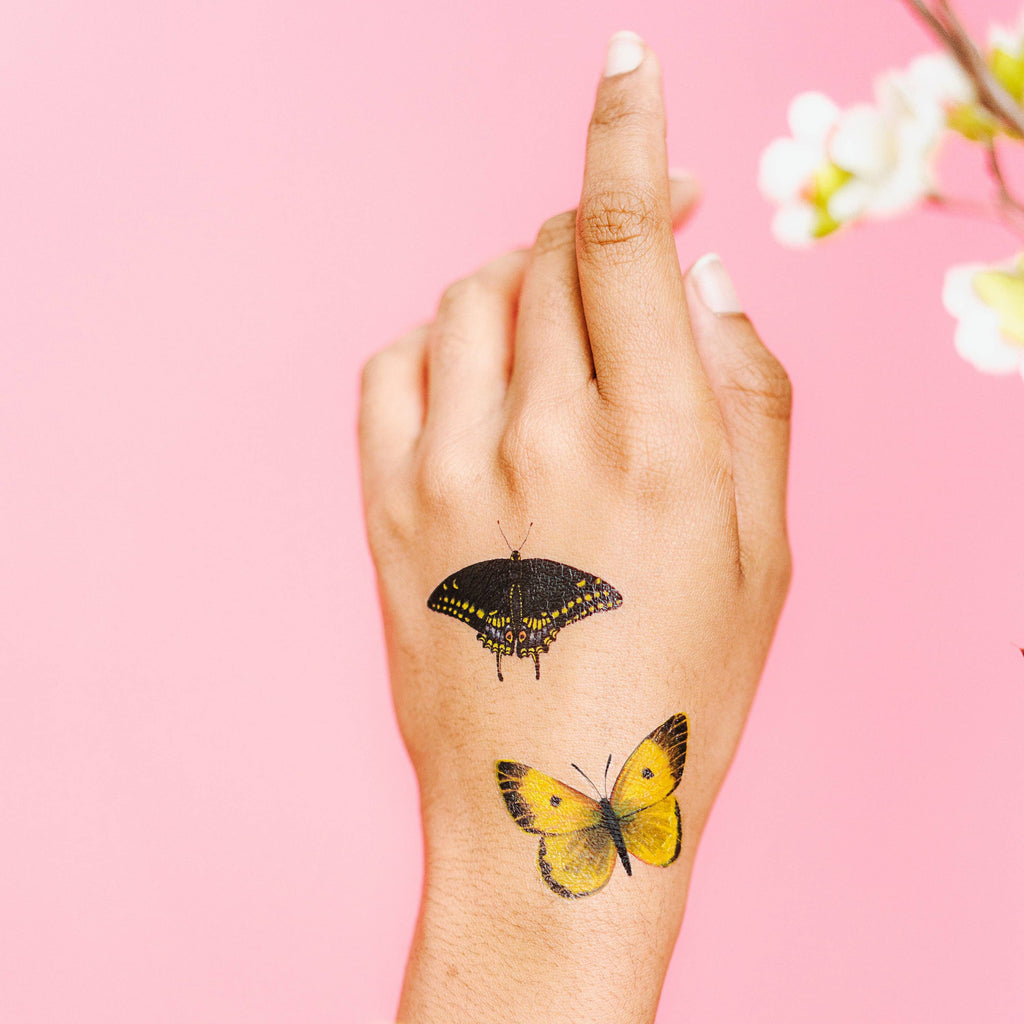 Tiny Butterfly Tattoo Tin by Tattly
