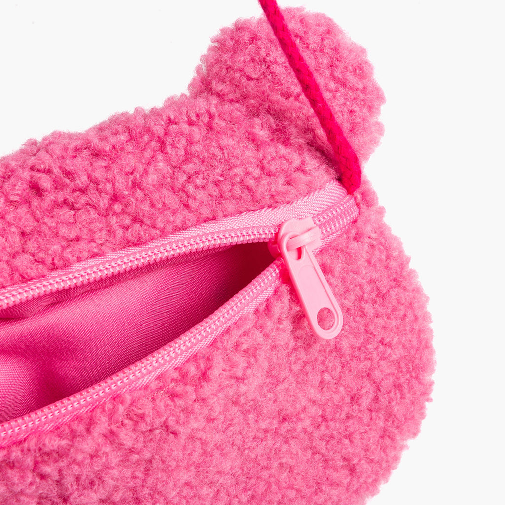 Teddy Bear Purse (Pink) by Peppercorn Kids