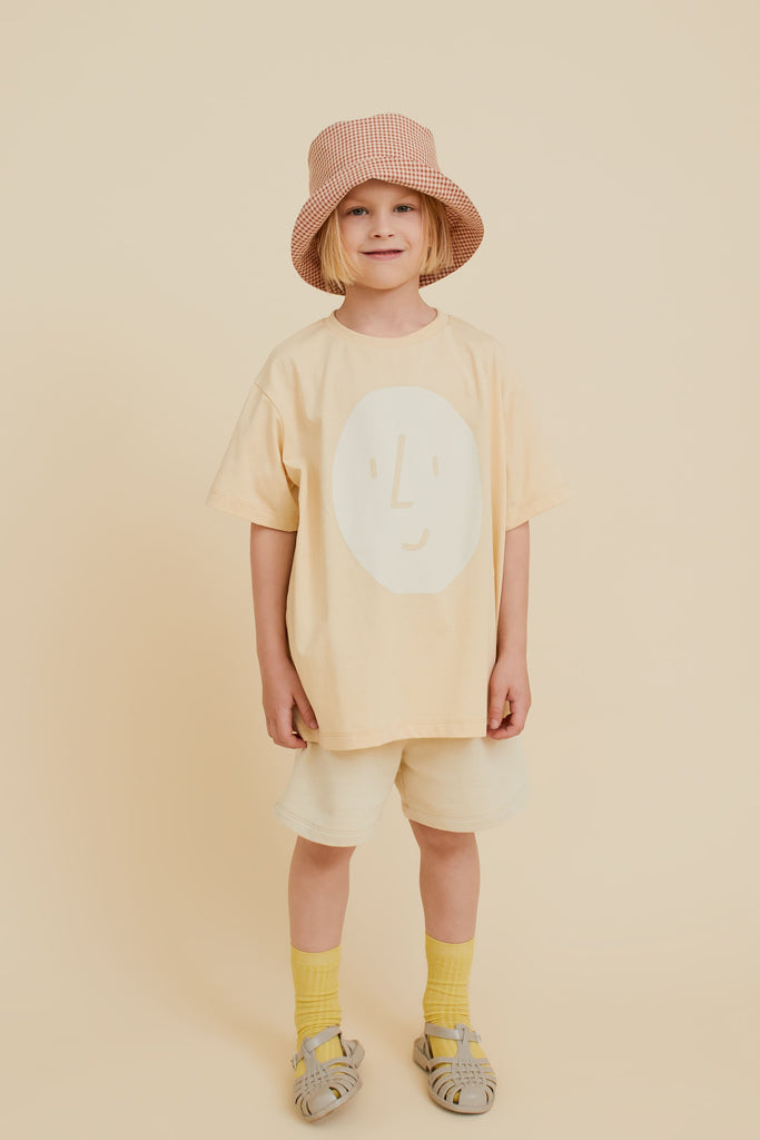 ORGANIC COTTON POTATO TEE (Off White) by OXOX CLUB