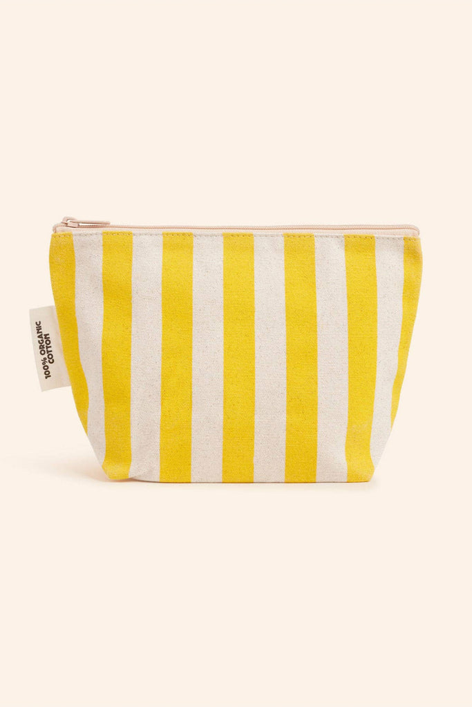 Organic Cotton Zipper Bag (Yellow) by Dr. Max's