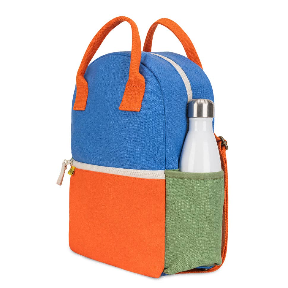 Junior Backpack (Cobalt Orange) by Fluf
