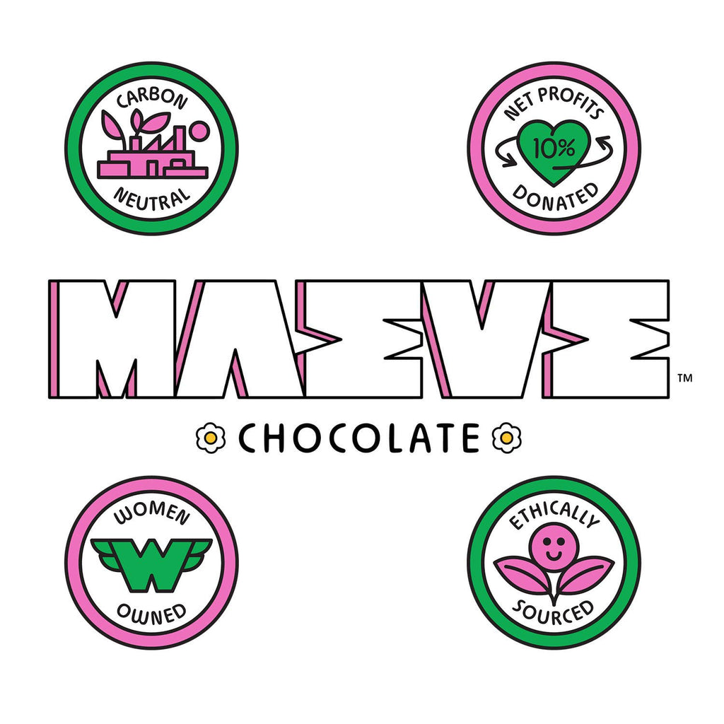 Holiday - Candy Cane Truffle Bar by Seattle Chocolate Presents Maeve