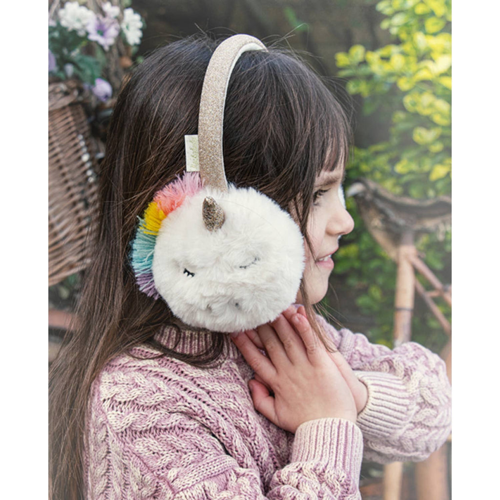 Rainbow Unicorn Earmuffs by Rockahula Kids US
