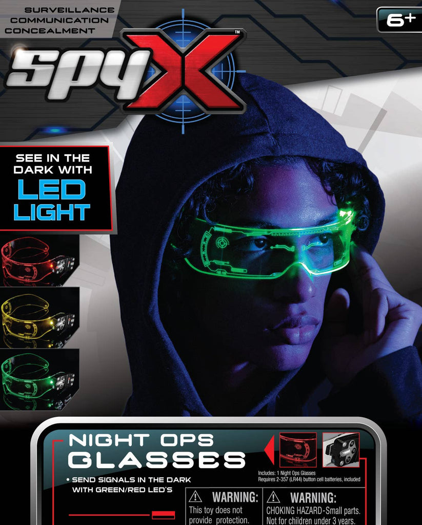 SpyX Night Ops Glasses - Hi-Tech Spy Toy Gadget for Spy Kids by MukikiM Toys & Games