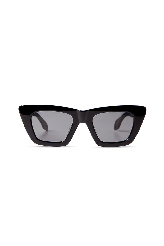 Lori Sunglasses (Gloss Black) by Elisa Johnson