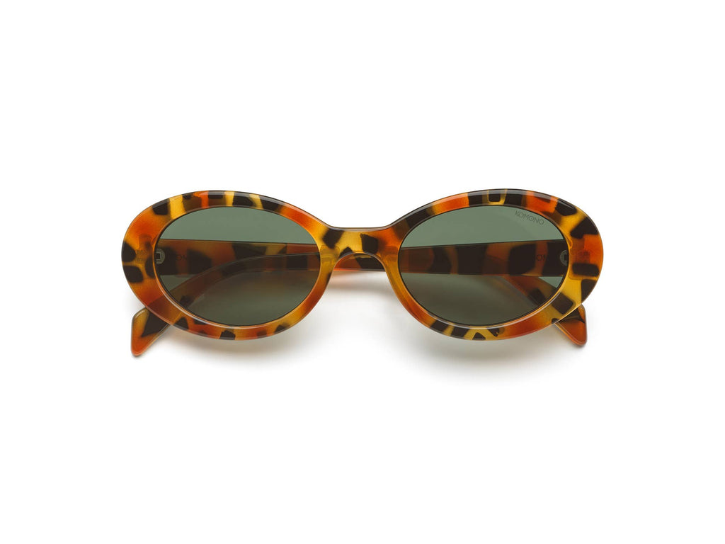Ana Sunglasses (Amber Shell) by Komono