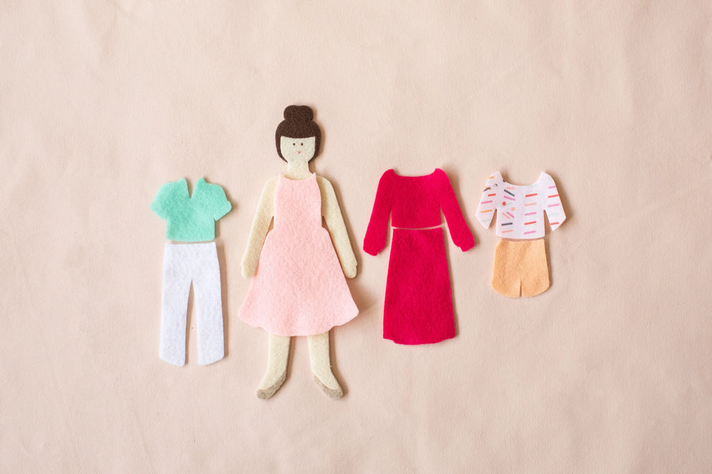 Felt Doll Starter Set (Various) by Lowercase Toys