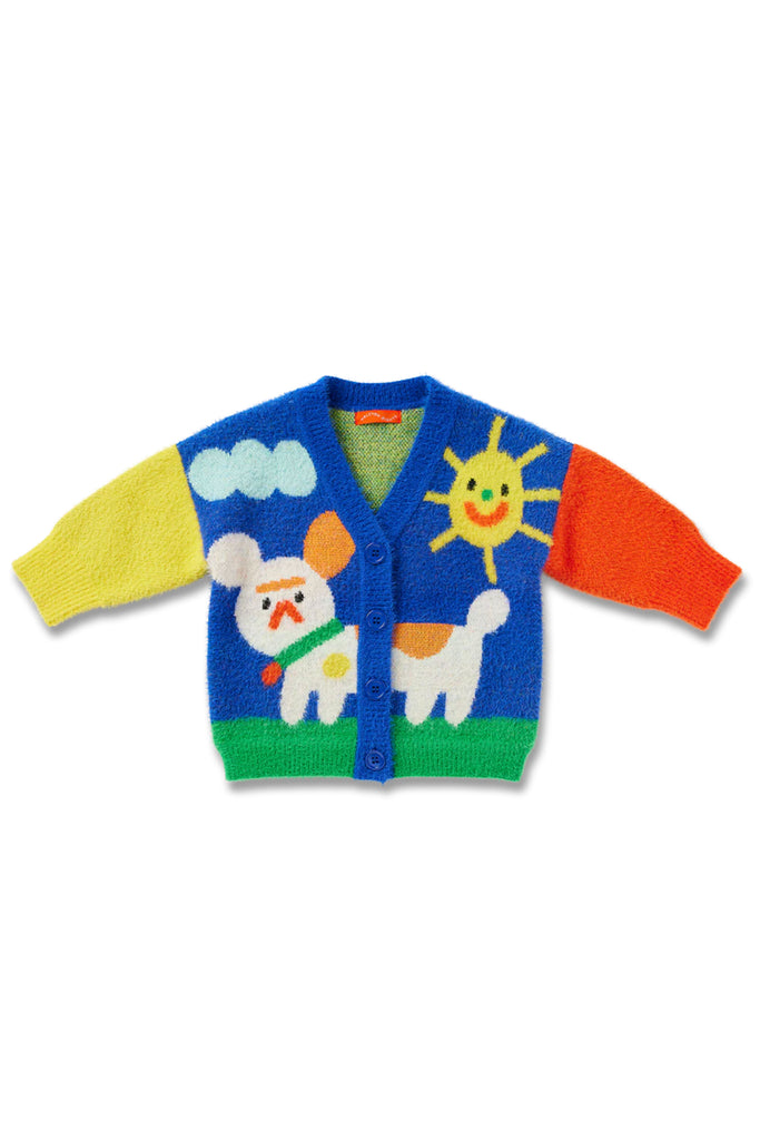 Puppy Park Knit Cardigan by Halcyon Nights