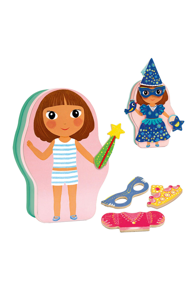 InZeBox Dress Up Magnets (Belissimo) by Djeco Toys