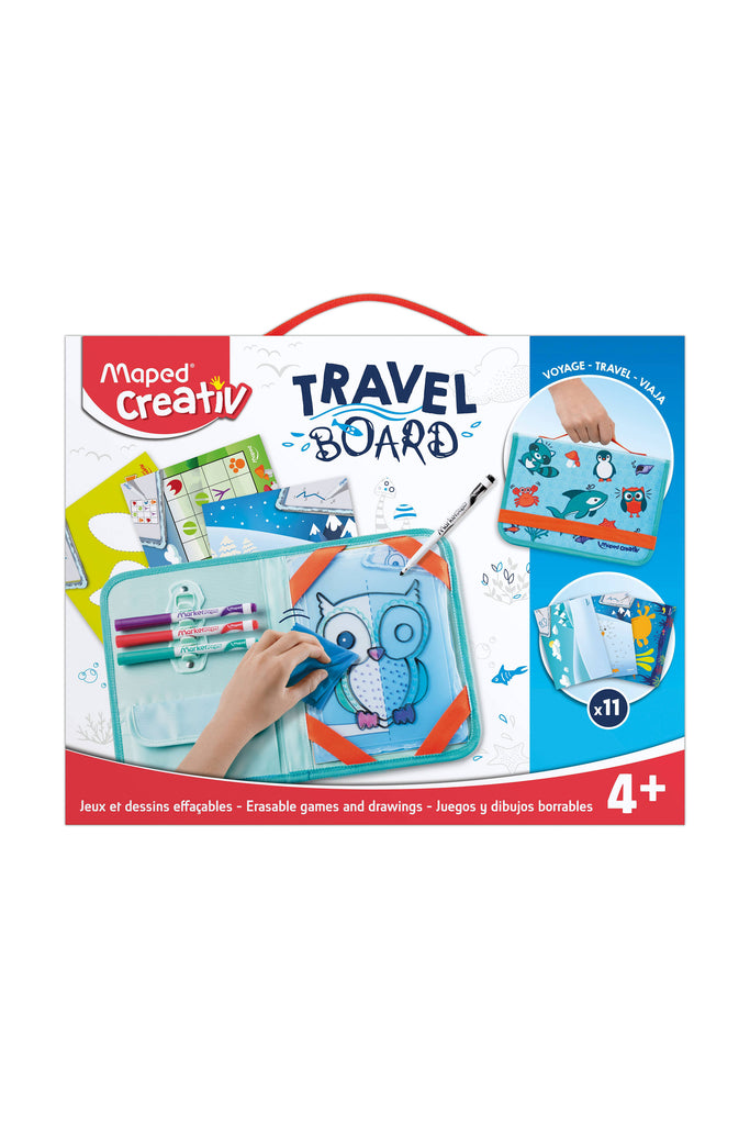 Transparent Travel Board Drawing Kit by Janod