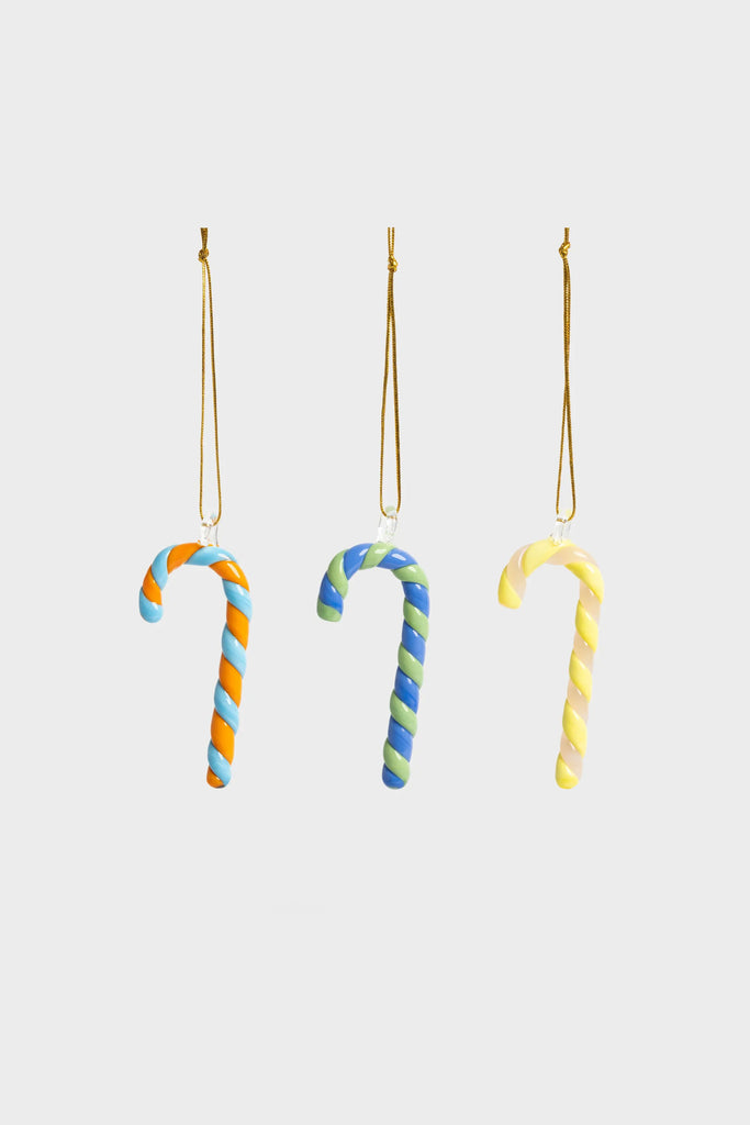 Candy Cane Ornament Set by &klevering