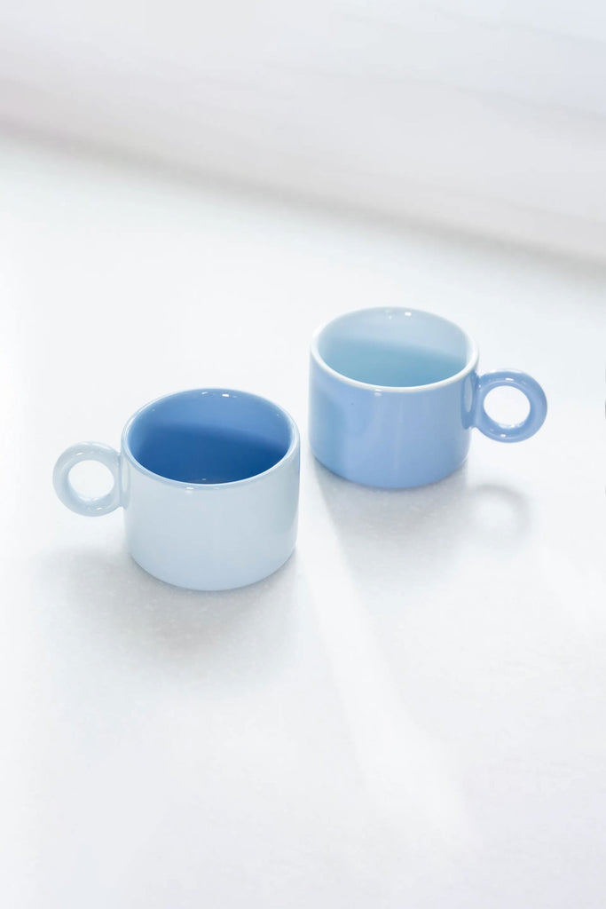 Blue Chiquito Mugs (Set of 2) by &klevering