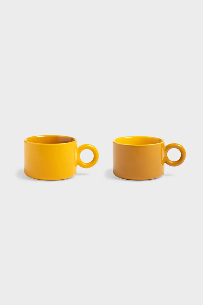 Ocher Chiquito Mugs (Set of 2) by &klevering