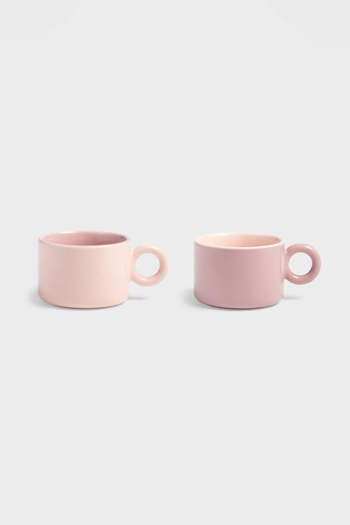 Pink Chiquito Mugs (Set of 2) by &klevering