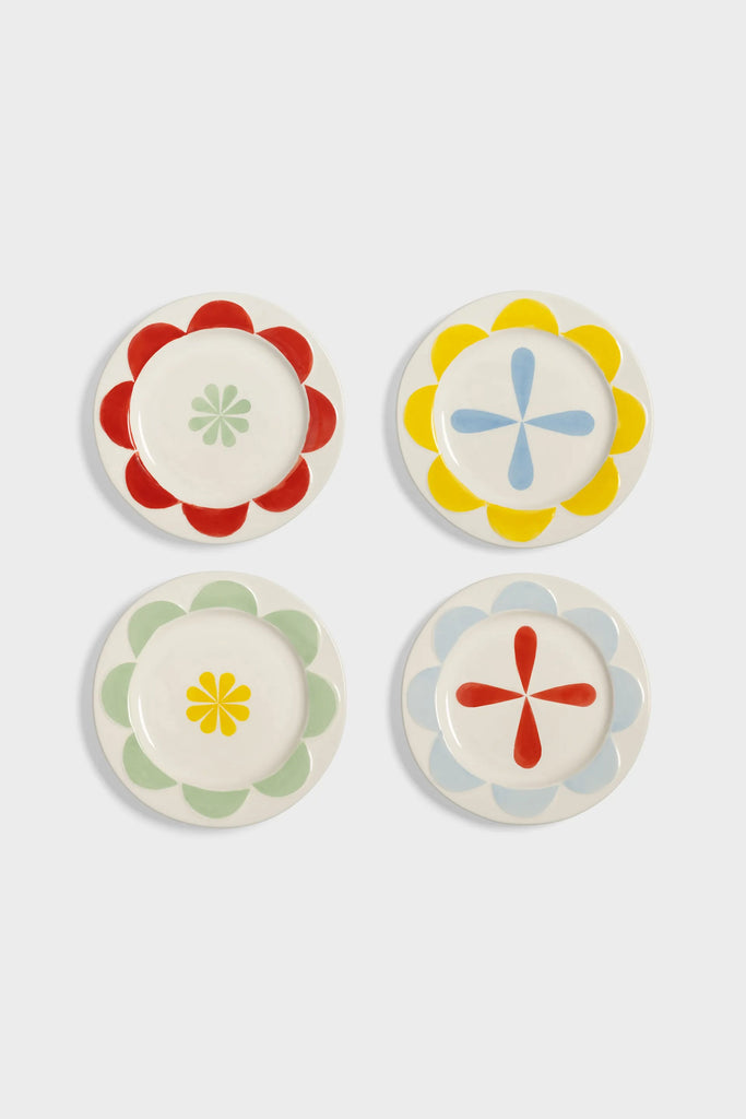 Small Folk Plates (Set of 4) by &klevering