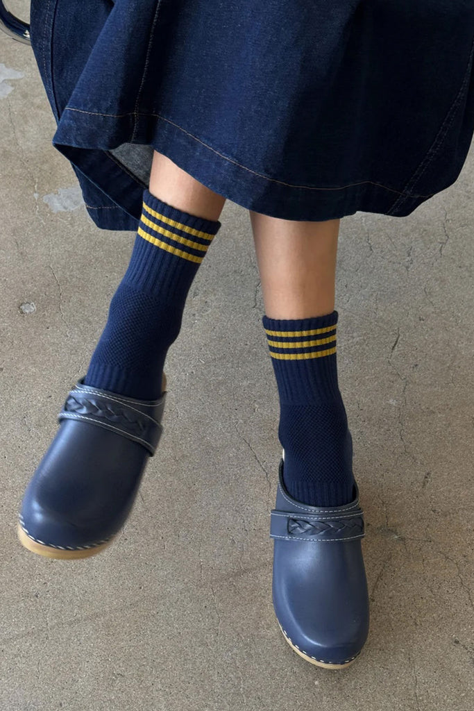 Girlfriend Socks (Navy) by Le Bon Shoppe