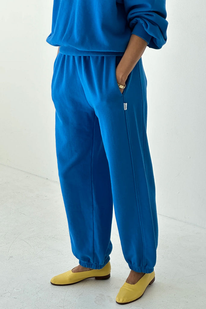French Terry Balloon Pants (Lagoon) by Le Bon Shoppe