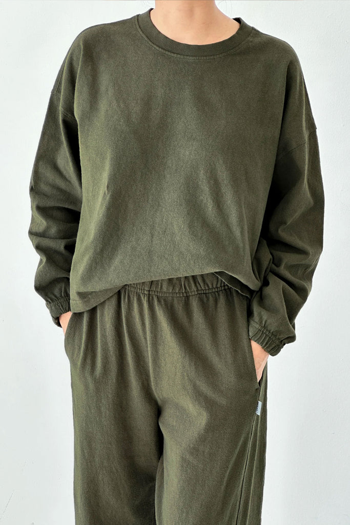 Naturelle Tee (Olive) by Le Bon Shoppe
