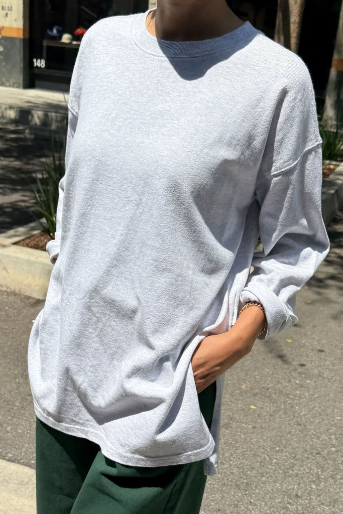Sunday Tee (Icy Grey) by Le Bon Shoppe