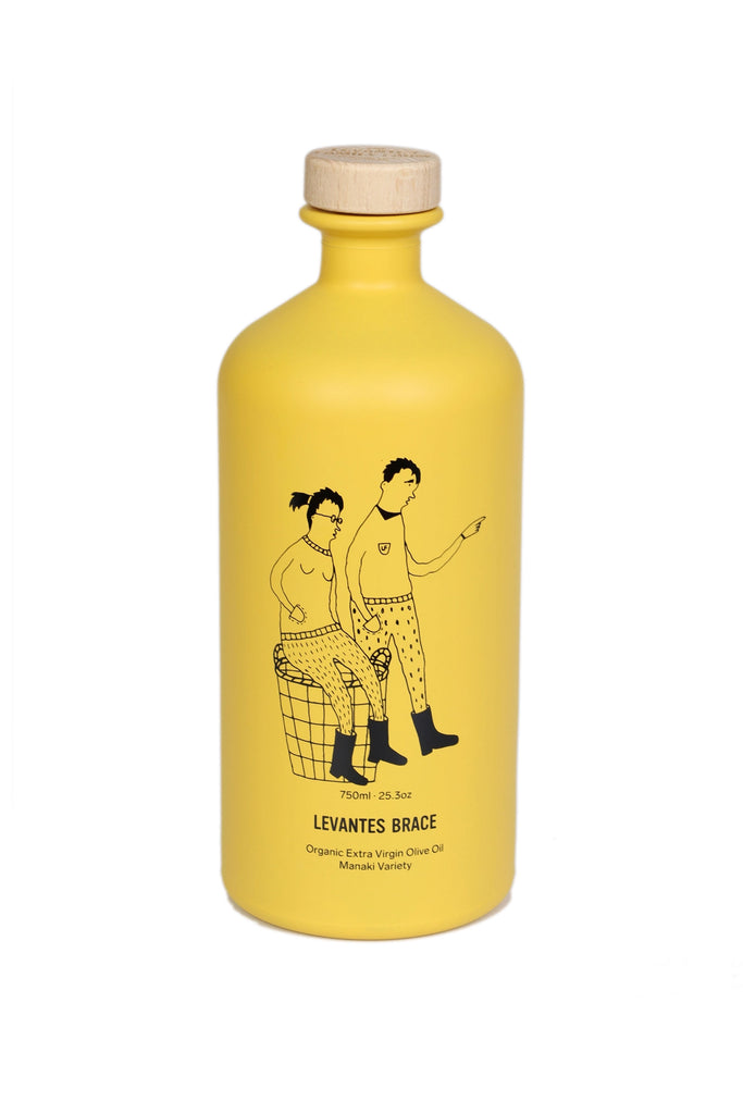 Organic Extra Virgin Olive Oil (Levantes Brace) by Levantes Family Farm