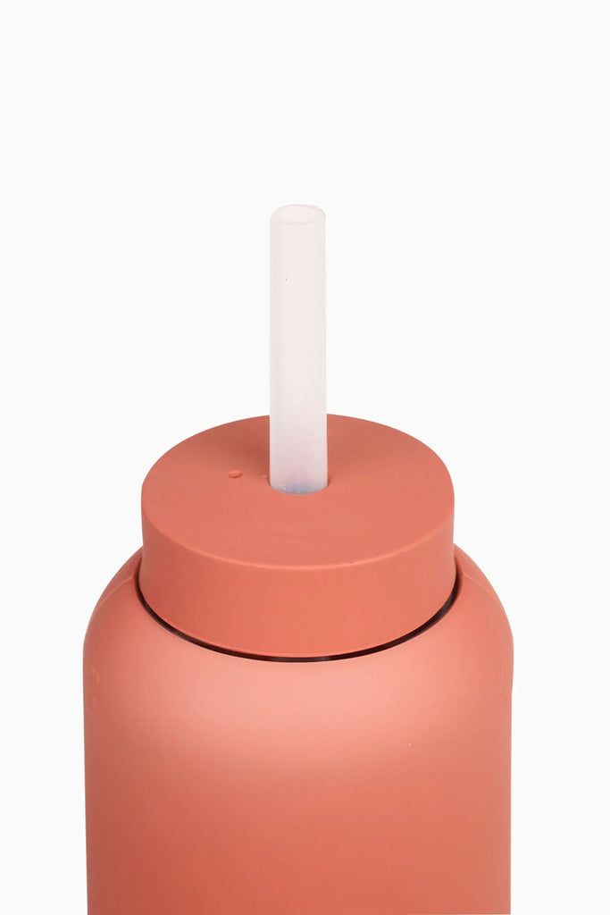 Lounge Straw + Cap (Clay) by Bink