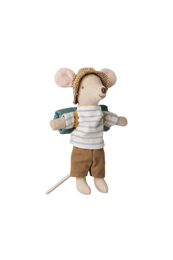 Hiker Mouse Stripes (Big Brother) by Maileg