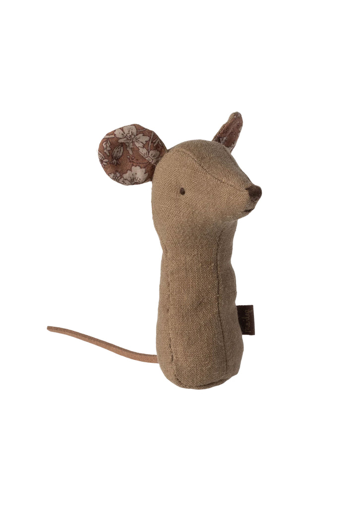 Lullaby Friends Rattle (Mouse in Light Umber) by Maileg