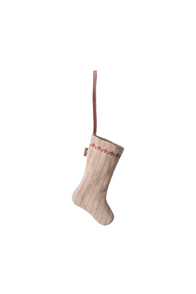 Stocking Ornament (Stripe Sand) by Maileg