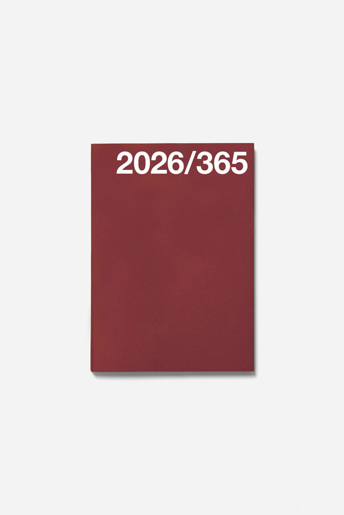 2026 Basic Planner (Burgundy) by Marjolein Delhaas