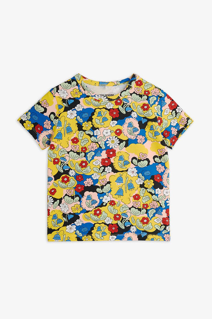 Flowers Tee by Mini Rodini