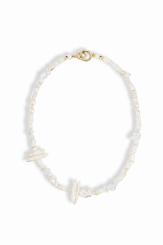 Bellamy Pearl Statement Necklace by Mod + Jo