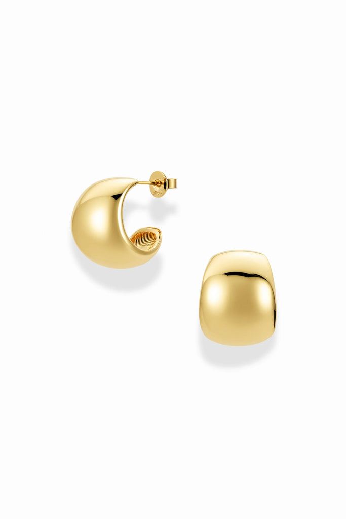 Iris Hoops (Gold) by Mod + Jo